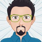 cartoon guy  long nose vector image  svg