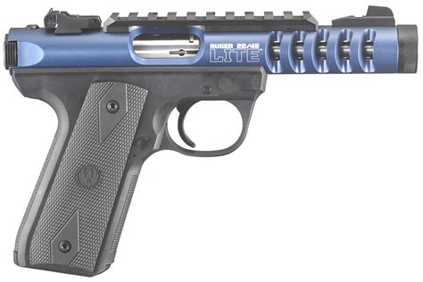 Ruger Lite Lr Blue Anodize Rimfire Pistol Sportsman S