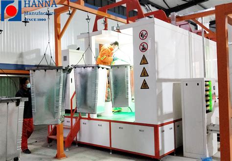 Fast Color Change Easy To Operate Powder Coating Chamber Powder Coating