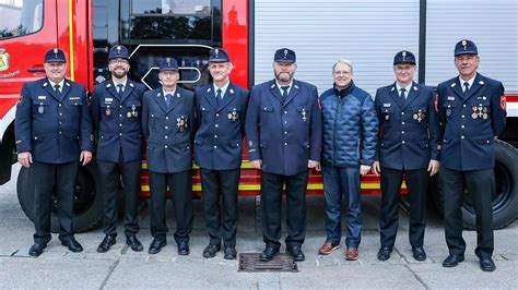 Mindelheim Feuerwehrler für langjähriges Engagement gewürdigt