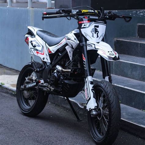 Jual DECAL DTRACKER KLX BF CRF 150 L SUPERMOTO FULL BODY CUSTOM DESAIN