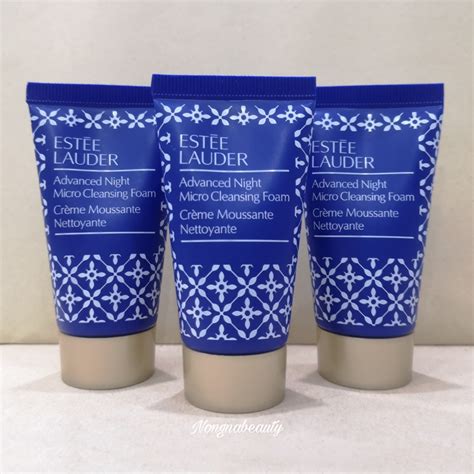 Estee Lauder Advanced Night Micro Cleansing Foam 30ml ขนาดทดลอง โฟม