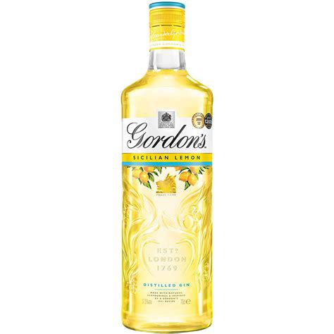 Gordons Sicilian Lemon Gin Bwh Drinks