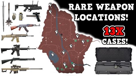 ALL THE RARE WEAPON CRATES AND THEIR EXACT LOCATIONS MEAGHER VALLEY