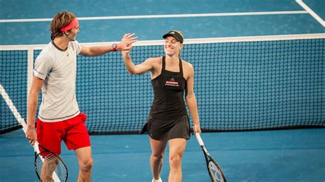 Tennis Angelique Kerber Und Alexander Zverev Wollen Den Hopman Cup