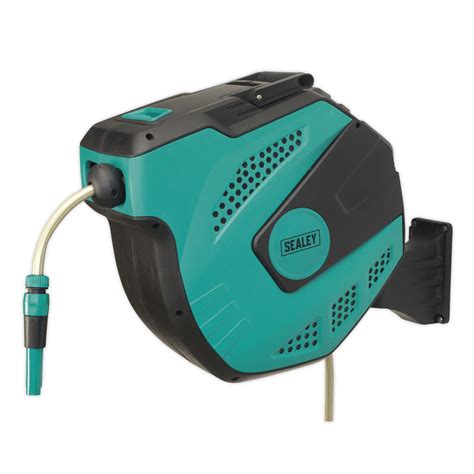 Auto Rewind Control Garden Hose Reel 30m Building Materials Online