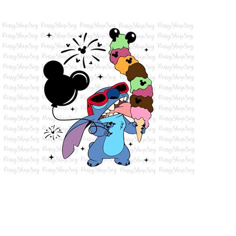 Stitch Snacks SVG Disneyworld Svg Disneyland Ears Disneyl Inspire