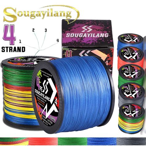Купить Рыболовная леска SOUGAYILANG, 100 м, плетеная леска из ...
