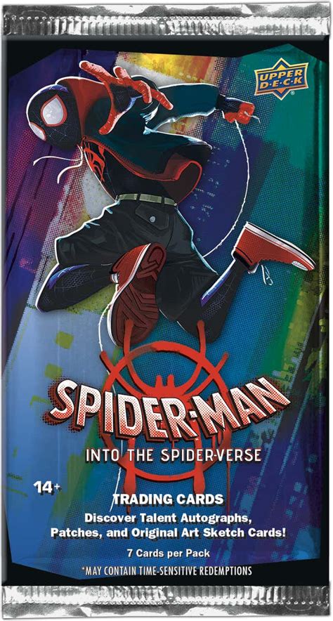 Look Inside Upper Deck S Spider Man Into The Spider Verse Cards