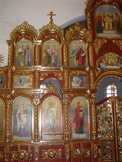 Иконостас ламинированный - Православный Иконостас