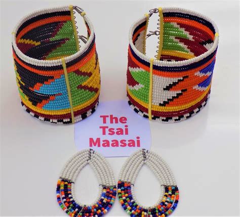 Maasai Bracelets Maasai Accesories Kenyan Maasai Handmade Kenya