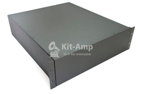 Корпус в 19" стойку MB-3520RCSP(Black) W430-H132-L520 - Kit-Amp
