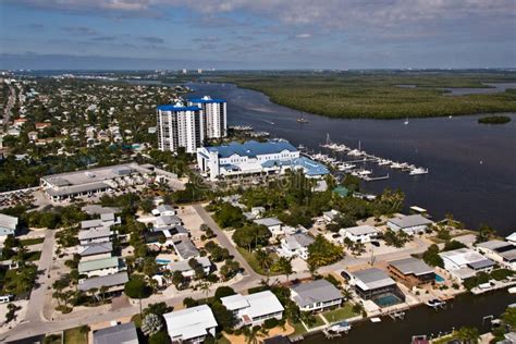 Fort Myers Beach Before Hurricane Ian Stock Photo Image Of Marina