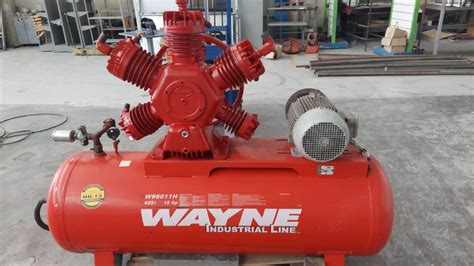 Compressor De Ar Wayne W Litros Hp Operatrix