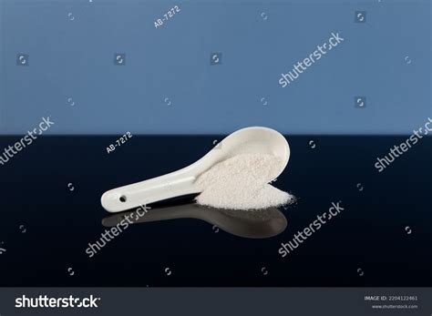 Food Additive E407 E407a Ceramic Spoon Stock Photo 2204122461 ...