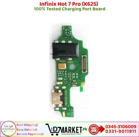 Infinix Hot Pro X Charging Port Price In Pakistan