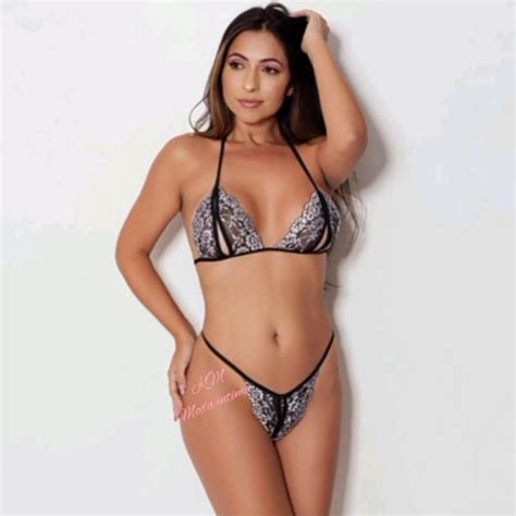 Conjunto Lingerie De Renda Sem Bojo Sexy Shop Fio Dental Shopee Brasil
