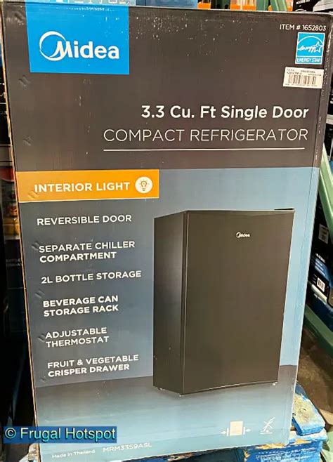 Midea Cu Ft Mini Fridge Costco Sale Frugal Hotspot