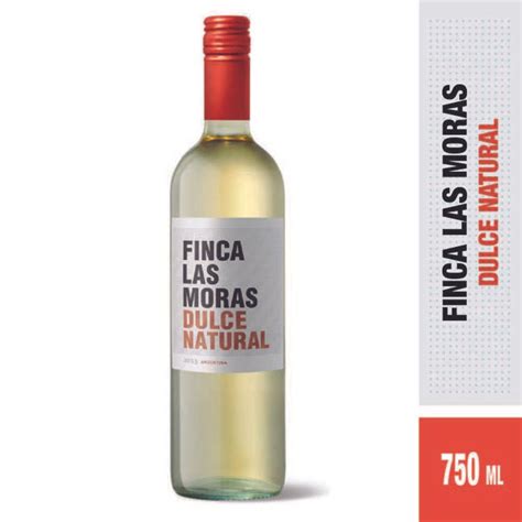 Vino Blanco Finca Las Moras Dulce 750 Cc - Disco