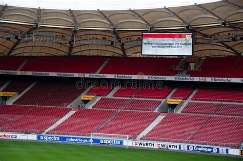 Mercedes Benz Arena Stuttgart Editorial Image Image Of Field Chair