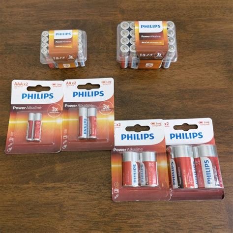 Philips 9v Aaa Power Alkaline Battery Long Life Iec Certification