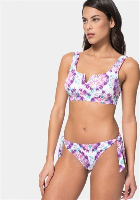 Braguita De Bikini Estampado Para Mujer Tex Las Mejores Ofertas En