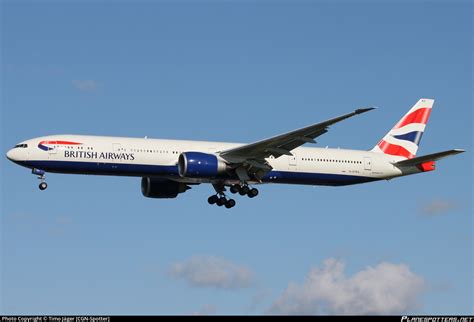 G STBA British Airways Boeing 777 336ER Photo by Timo Jäger CGN