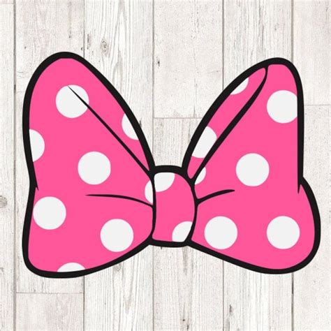 Minnie Bow Svg Etsy