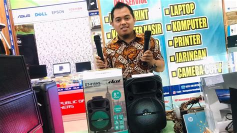 Review Detail Speaker DAT DT 815AS Harga 565rb Dapat 2MIC Wireless