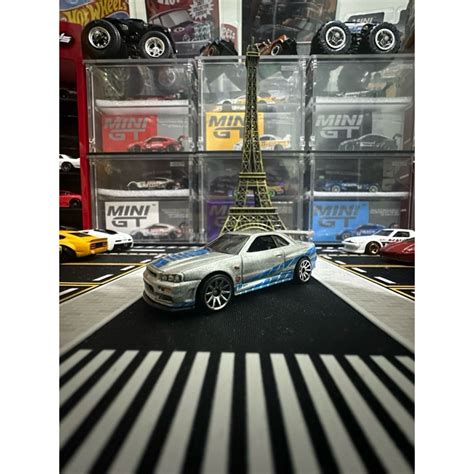 HOT WHEELS NISSAN 風火輪洛杉磯日產天際線 GT R34 蝦皮購物