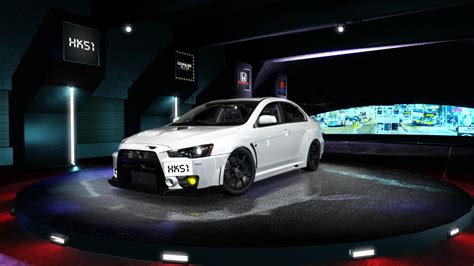 Hk P Mitsubishi Lancer Evolution X Biff Racing