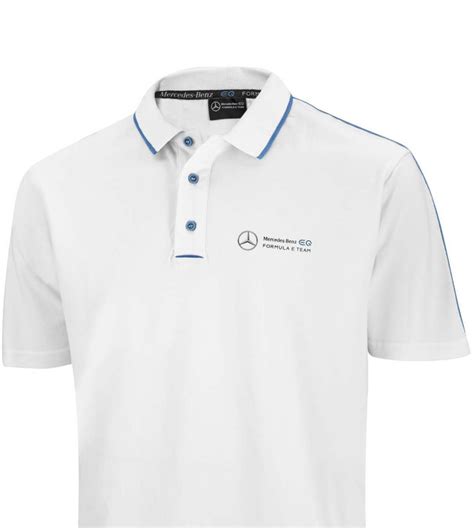 Buy Mercedes Benz Motorsports Collection White Polo T Shirt For Men