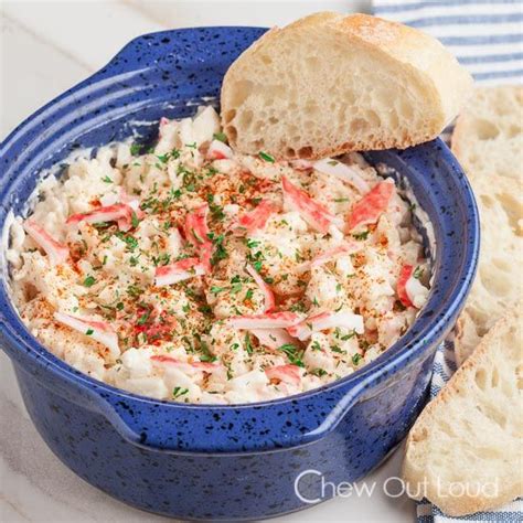 Hot Imitation Crab Dip Recipe Imitation Crab Recipes Crab Recipes