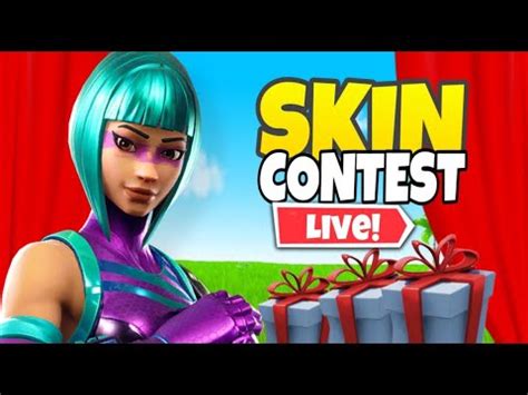 Skin Contest Custom Games Fortnite De Jetzt Live Youtube