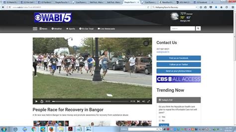 Wellspring Race For Recovery Bangor Me September 17 2017 Maine