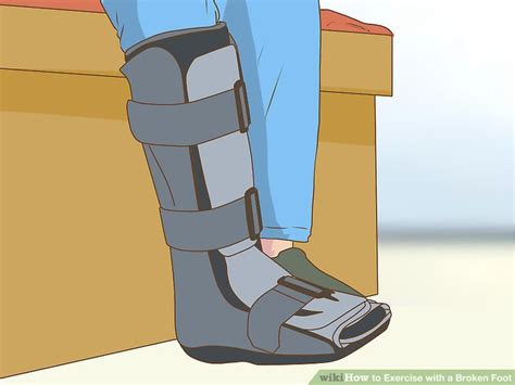 3 Ways to Exercise with a Broken Foot - wikiHow