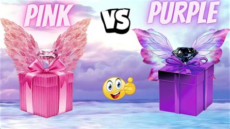 Purple Vs Pink Pink Vs Purple Choose Your Gift YouTube