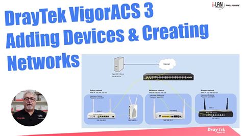 Webinar DrayTek VigorACS 3 Adding Devices Creating Networks YouTube