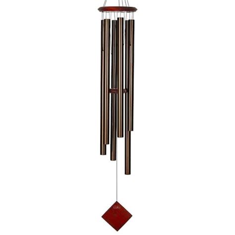 Woodstock Chimes Encore Collection Chimes Of Neptune 54 In Bronze