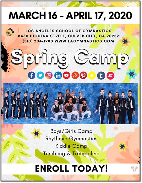 Ring In Spring With Our Spring Break Day Camp 2020 Los Angeles School