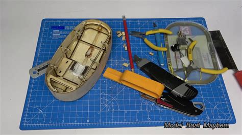 Q1 Mini Logging Tug Model Boat Build Part 12 Youtube