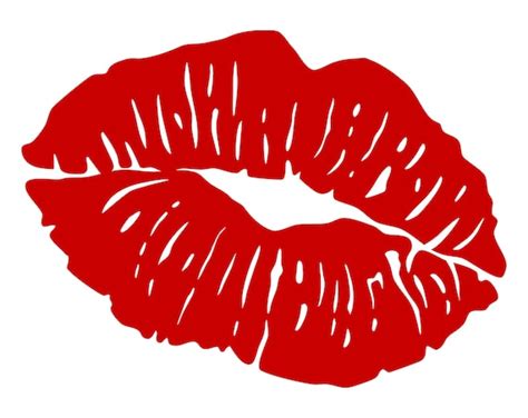 Kissing Lips SVG | Etsy