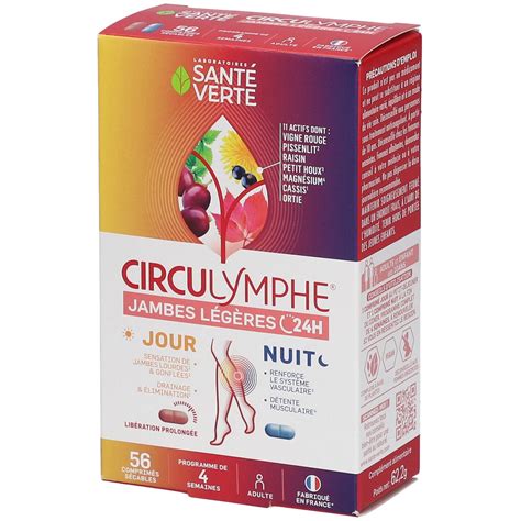 Sante Verte Circulymphe Jambes L G Res Jour Et Nuit Pc S Redcare