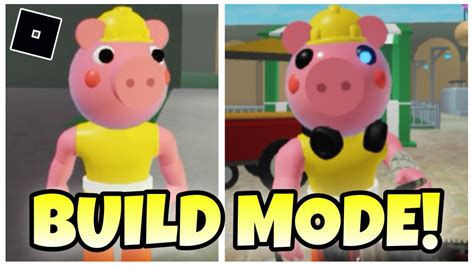 How To Get BUILD MODE BADGE BUILDER PIGGY MORPHS In