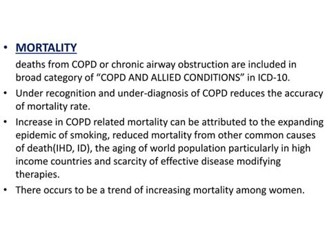 Copd Definition Phenotypes Epidemiology Ppt Free Download