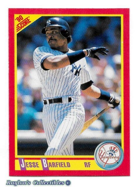 Score Jesse Barfield For Sale Online Ebay