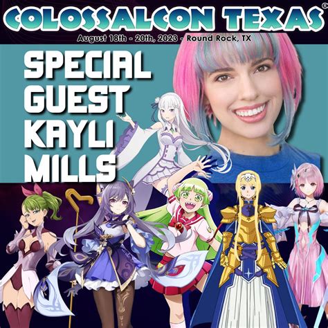 Meghan L On Twitter RT ColossalCon What Role Of Kayli Mills Do