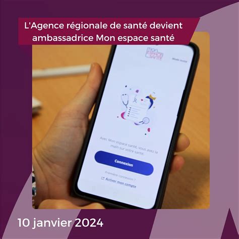 Lagence Régionale De Santé Devient Ambassadrice Mon Espace Santé On