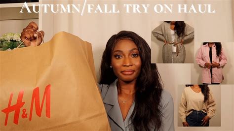 H M TRY ON HAUL AUTUMN FALL YouTube