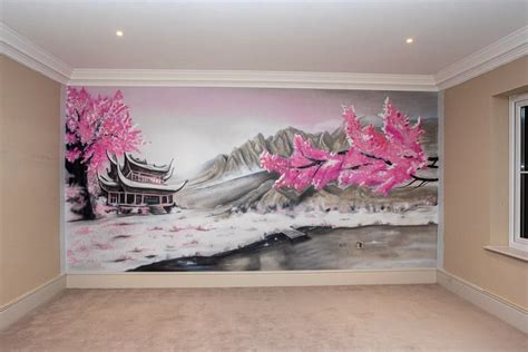 Japanese Wall Mural - Paint Prestige Murals - Muralist No1